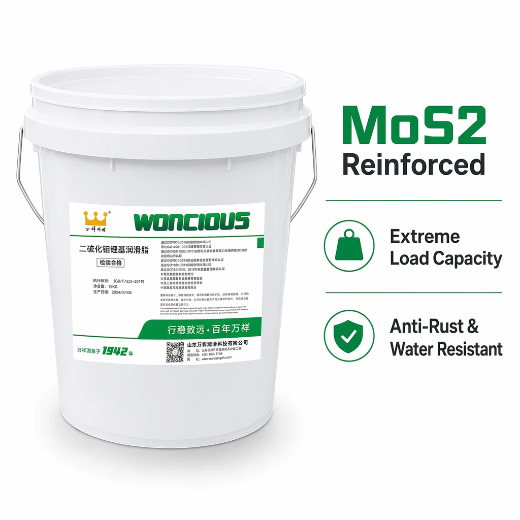 Molybdenum Disulfide Lithium Base Grease Heavy Duty Extreme Pressure Lubricating Grease