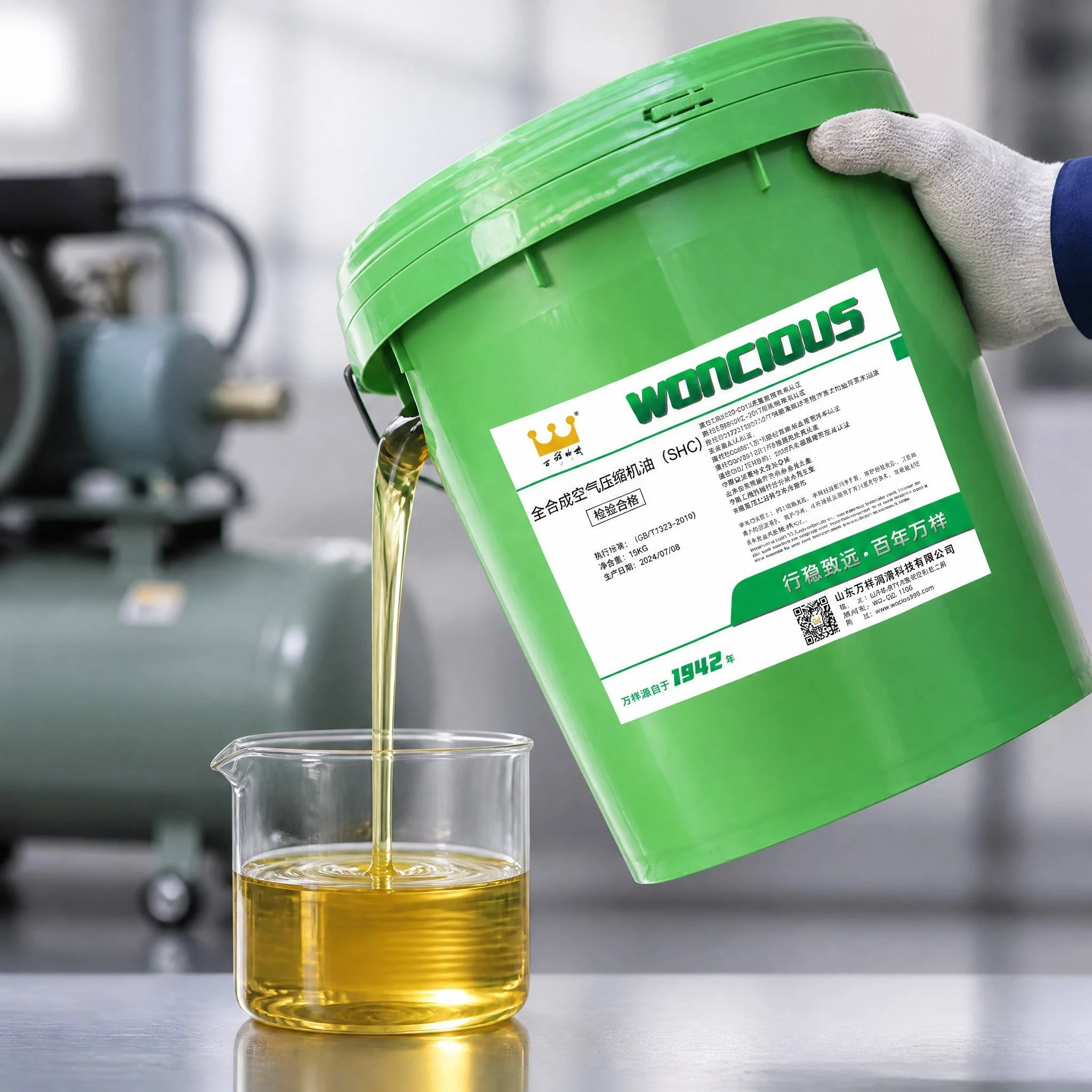 Fully Synthetic Air Compressor Oil (SHC)