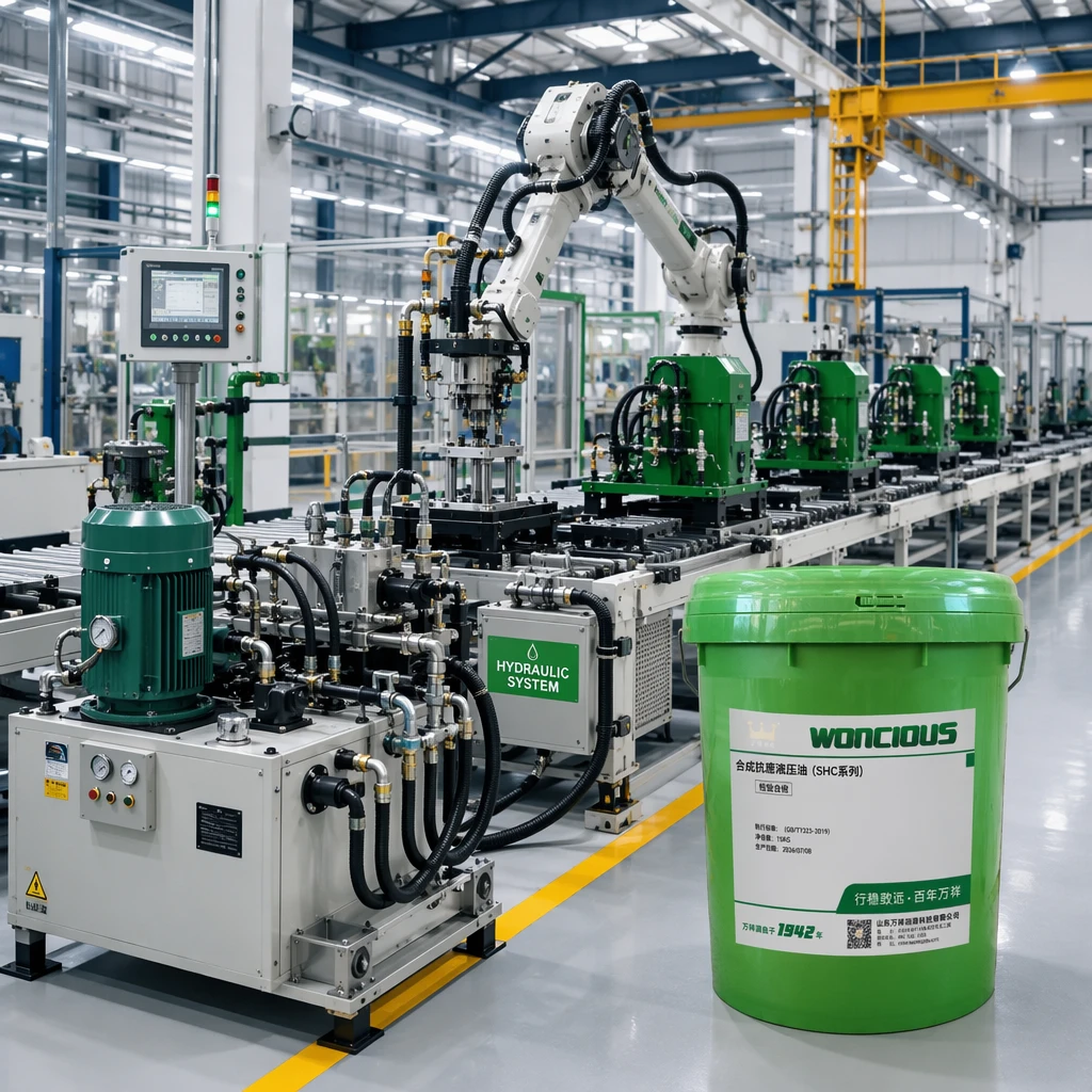 Synthetic Anti-Wear Hydraulic Oil (SHC)